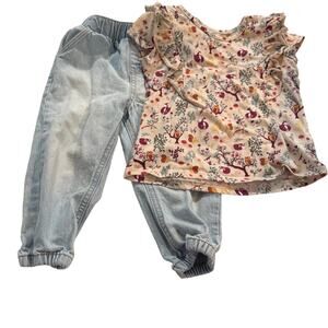 Garanimals Fall Baby Girl 18M Outfit